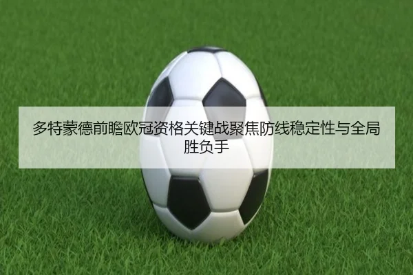多特蒙德前瞻欧冠资格关键战聚焦防线稳定性与全局胜负手